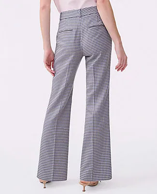 Ann Taylor The Petite Jayne Trouser in Houndstooth sold by Ann Taylor product image thumbnail 3