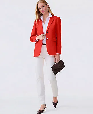 Ann Taylor The Petite Greenwich Blazer in Basketweave sold by Ann Taylor product image thumbnail 3