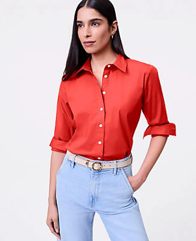 Ann Taylor Petite Relaxed Perfect Shirt sold by Ann Taylor