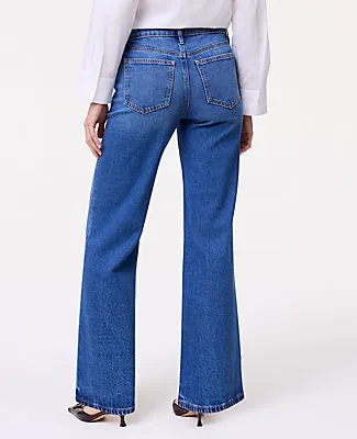 Ann Taylor The Petite Wide-Leg Jean sold by Ann Taylor product image thumbnail 3