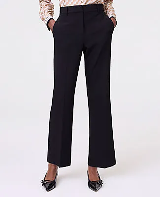 Ann Taylor The Petite Flare Ankle Pant in Seasonless Stretch sold by Ann Taylor product image thumbnail 2