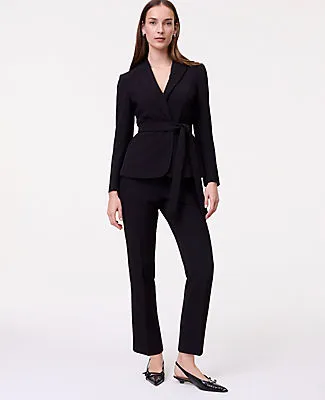 Ann Taylor The Petite Relaxed Ankle Pant in Fluid Crepe sold by Ann Taylor