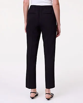 Ann Taylor The Petite Relaxed Ankle Pant in Fluid Crepe sold by Ann Taylor product image thumbnail 3