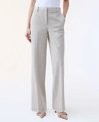 Ann Taylor The Petite Straight Trouser in Plaid sold by Ann Taylor product image thumbnail 2
