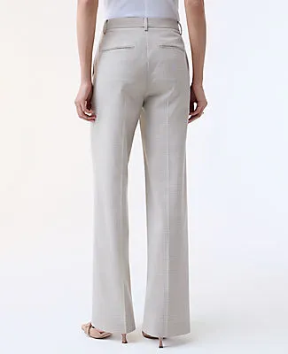 Ann Taylor The Petite Straight Trouser in Plaid sold by Ann Taylor product image thumbnail 3