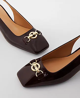 Ann Taylor Horsebit Patent Pump sold by Ann Taylor product image thumbnail 2