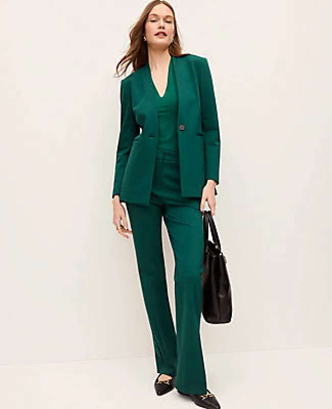 Ann Taylor The Skinny Flare Trouser in Ponte sold by Ann Taylor