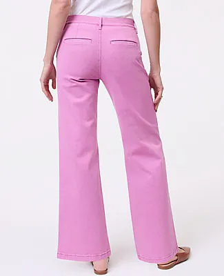 Ann Taylor Petite Weekend Collection Wide-Leg Jean sold by Ann Taylor product image thumbnail 3