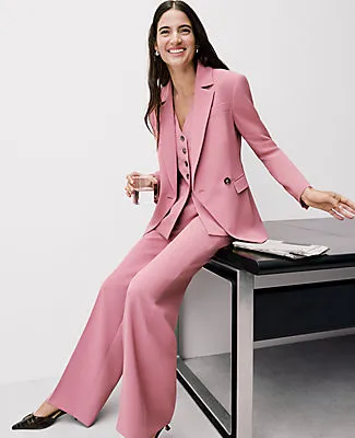 Ann Taylor The Petite Cutaway Blazer in Fluid Crepe sold by Ann Taylor product image thumbnail 5
