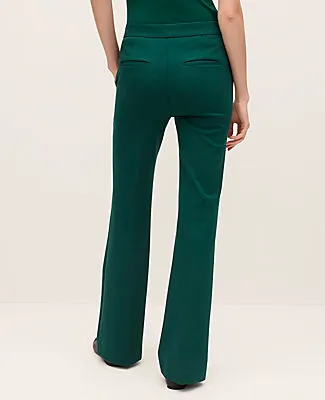 Ann Taylor The Skinny Flare Trouser in Ponte sold by Ann Taylor product image thumbnail 3