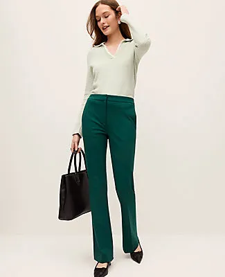 Ann Taylor The Skinny Flare Trouser in Ponte sold by Ann Taylor product image thumbnail 4