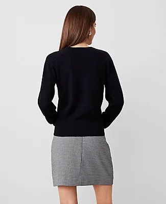 Ann Taylor Cashmere V-Neck Sweater sold by Ann Taylor product image thumbnail 2