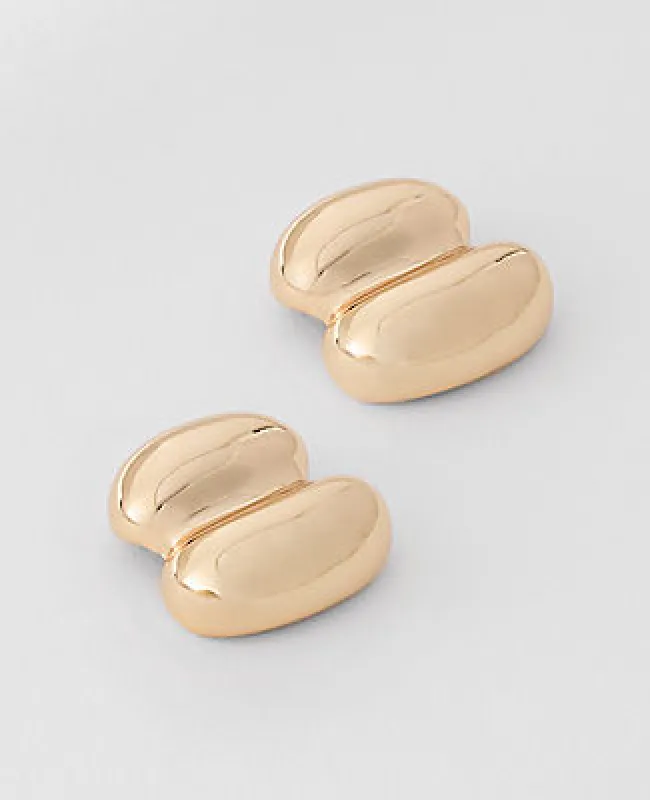 Ann Taylor Double Metal Stud Earrings sold by Ann Taylor