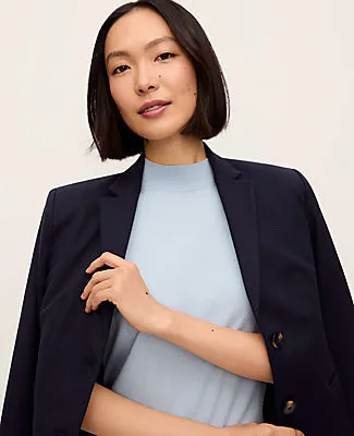 Ann Taylor Mock Neck Sweater Tee sold by Ann Taylor product image thumbnail 3