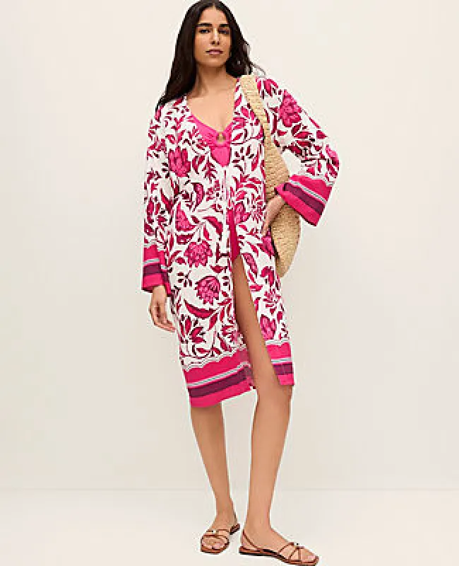Ann Taylor Floral Beach Kimono sold by Ann Taylor