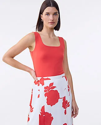 Ann Taylor Square Neck Tank Top sold by Ann Taylor