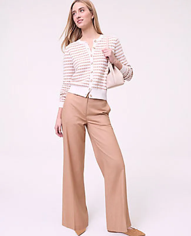 Ann Taylor Weekend Collection Everyday Wide-Leg Pant sold by Ann Taylor