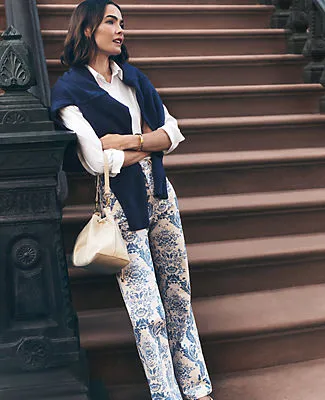 Ann Taylor Petite Weekend Collection Toile Boot Jean sold by Ann Taylor product image thumbnail 4