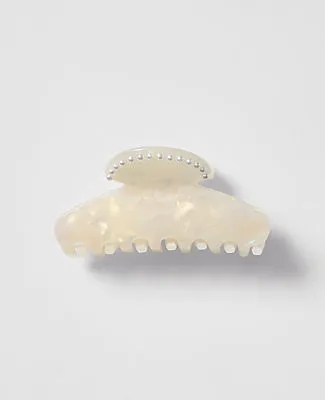 Ann Taylor Pearlized Claw Clip sold by Ann Taylor