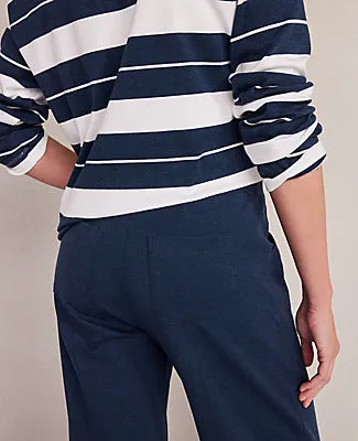Ann Taylor Haven Well Within Organic Cotton Interlock Barrel Leg Pants sold by Ann Taylor product image thumbnail 2