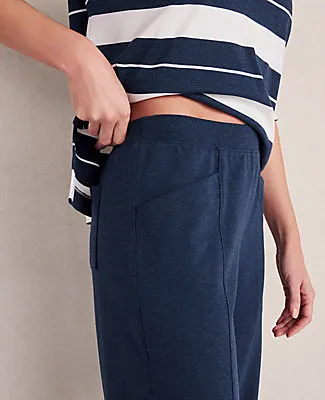 Ann Taylor Haven Well Within Organic Cotton Interlock Barrel Leg Pants sold by Ann Taylor product image thumbnail 3