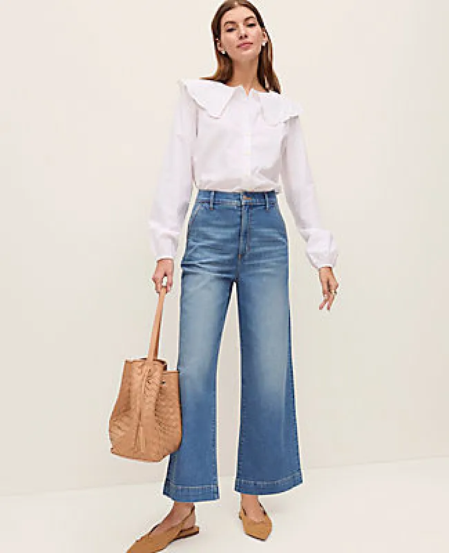 Ann Taylor The Trouser Crop Jean sold by Ann Taylor
