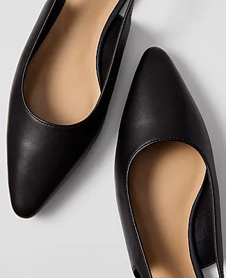 Ann Taylor Leather Slingback Flat sold by Ann Taylor product image thumbnail 2