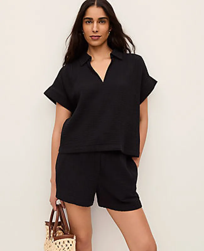 Ann Taylor Relaxed Split Neck Blouse sold by Ann Taylor