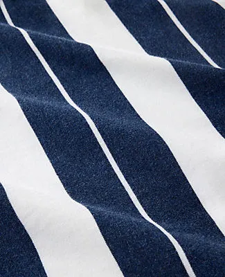 Ann Taylor Haven Well Within Organic Cotton Interlock Stripe Midi Dress sold by Ann Taylor product image thumbnail 3