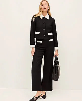 Ann Taylor The Grace Pant in Tweed sold by Ann Taylor