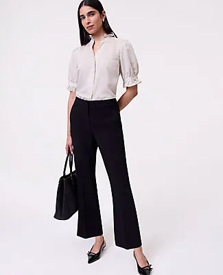 Ann Taylor The Tall Relaxed Jayne Trouser in Textured Crepe sold by Ann Taylor