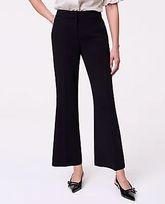 Ann Taylor The Tall Relaxed Jayne Trouser in Textured Crepe sold by Ann Taylor product image thumbnail 2