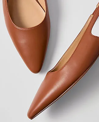 Ann Taylor Leather Slingback Flat sold by Ann Taylor product image thumbnail 2