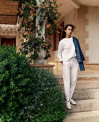 Ann Taylor Haven Well Within Soft-Brushed Fleece Joggers sold by Ann Taylor product image thumbnail 4