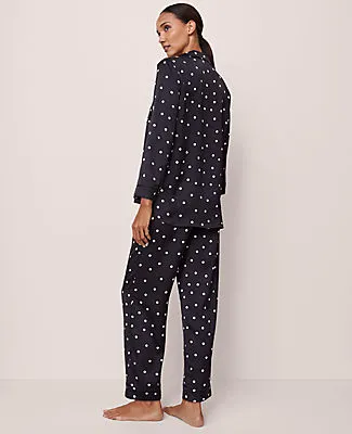 Ann Taylor Dotted Pajama Set sold by Ann Taylor product image thumbnail 2