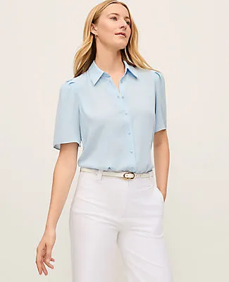 Ann Taylor Petite Button Down Shirt sold by Ann Taylor