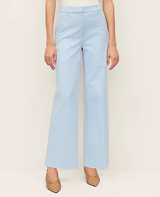 Ann Taylor The Petite High Rise Everyday Ankle Pant in Stretch Cotton sold by Ann Taylor product image thumbnail 2