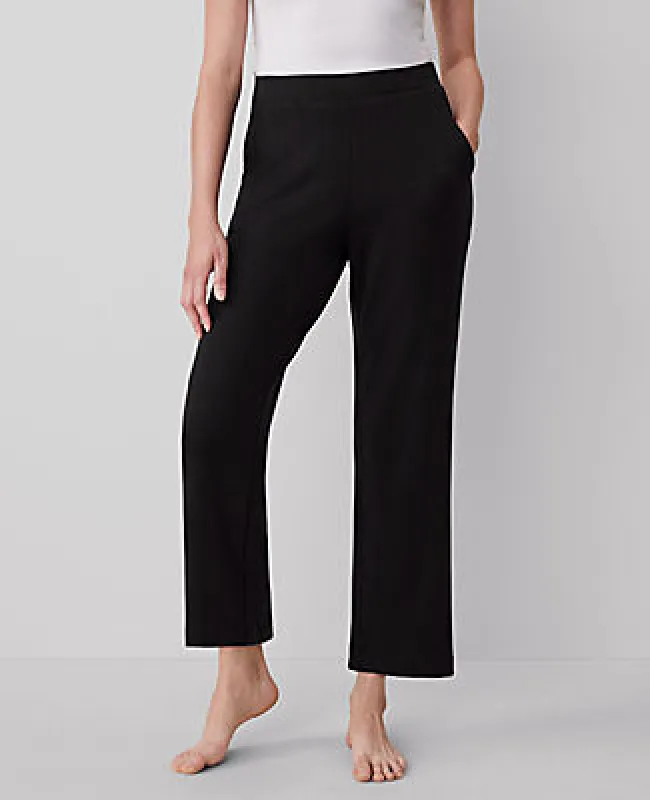 Ann Taylor The Wide-Leg Lounge Pant sold by Ann Taylor