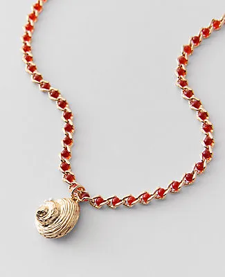 Ann Taylor Beaded Pendant Necklace sold by Ann Taylor product image thumbnail 2