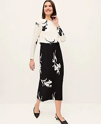 Ann Taylor Petite Mixed Floral Sheath Dress sold by Ann Taylor