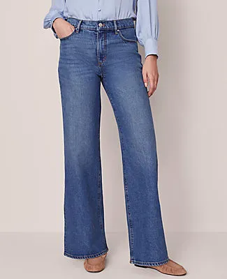 Ann Taylor The Wide Leg Jean sold by Ann Taylor product image thumbnail 2