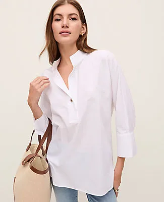 Ann Taylor Weekend Collection Tunic Shirt sold by Ann Taylor