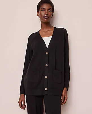 Ann Taylor Button Lounge Cardigan sold by Ann Taylor