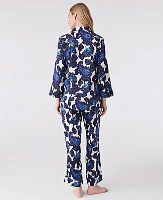 Ann Taylor Paisley Satin Pajama Set sold by Ann Taylor product image thumbnail 2