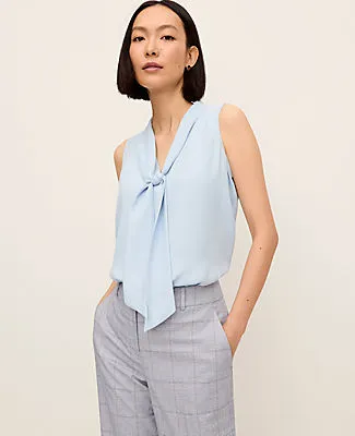 Ann Taylor Petite Bow Neck Shell Top sold by Ann Taylor product image thumbnail 3