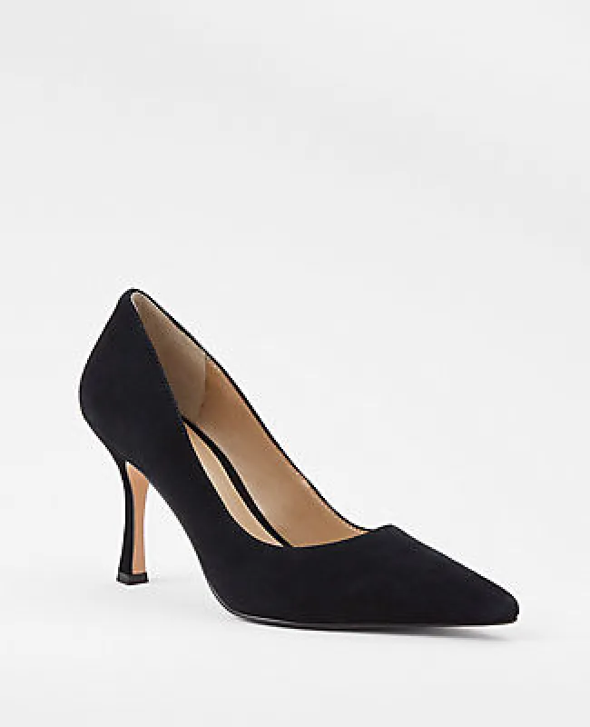 Ann Taylor Mila Suede Pump sold by Ann Taylor