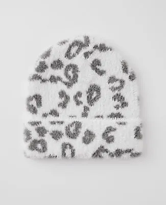 Ann Taylor Leopard Print Hat sold by Ann Taylor