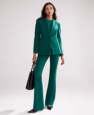 Ann Taylor The Petite Skinny Flare Trouser in Ponte sold by Ann Taylor product image thumbnail 5