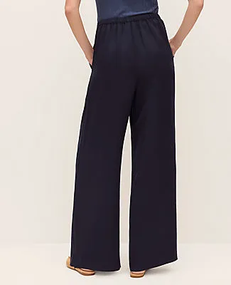 Ann Taylor Weekend Collection Pull On Wide-Leg Pant sold by Ann Taylor product image thumbnail 3