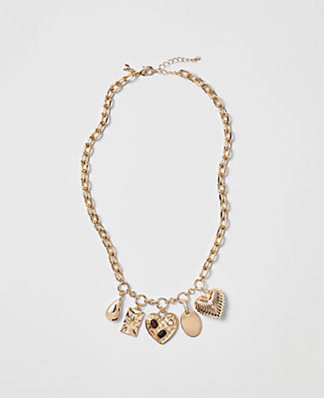 Ann Taylor Charm Necklace sold by Ann Taylor